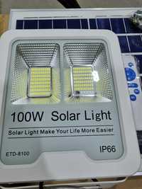 Lampa solarna VÖGLER GmBh 100W neutral, sensor zmierzchu
