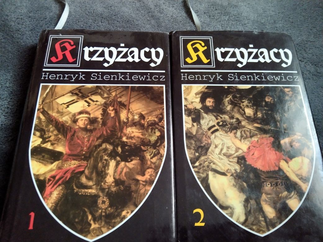 Krzyżacy Henryk Sienkiewicz lektura tom 1 i tom 2