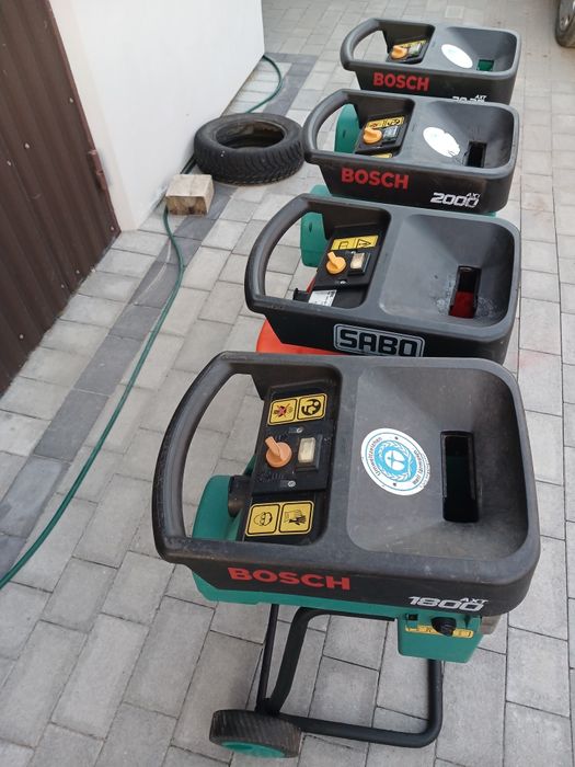 Подрібнювач гілок БОШ,BOSCH,шредер, измельчитель веток, фрезерний