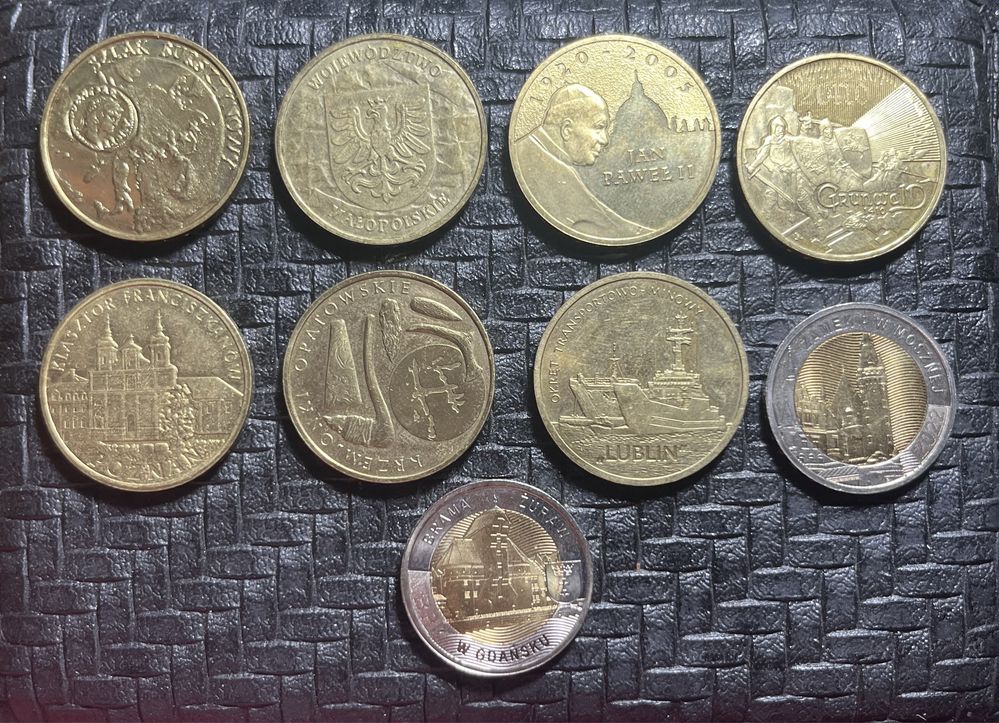 Монети Польщі різних років