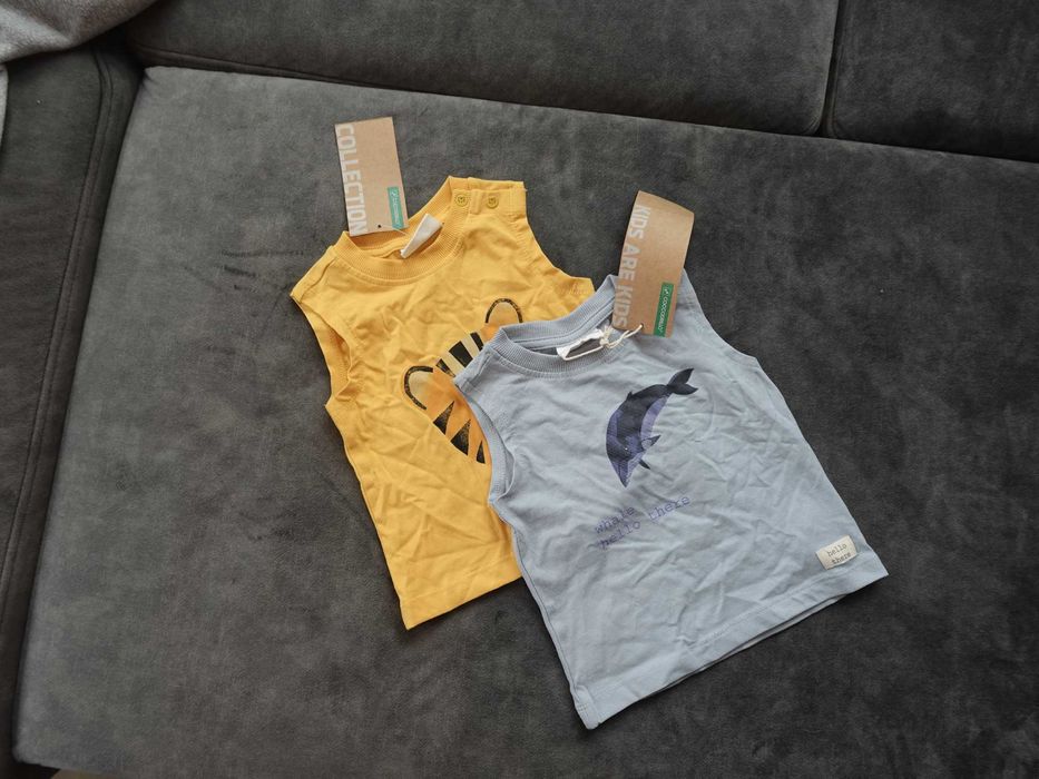 Ubranka dziecięce coccodrillo rozmiar 74, nowe z metkami, 10szt.