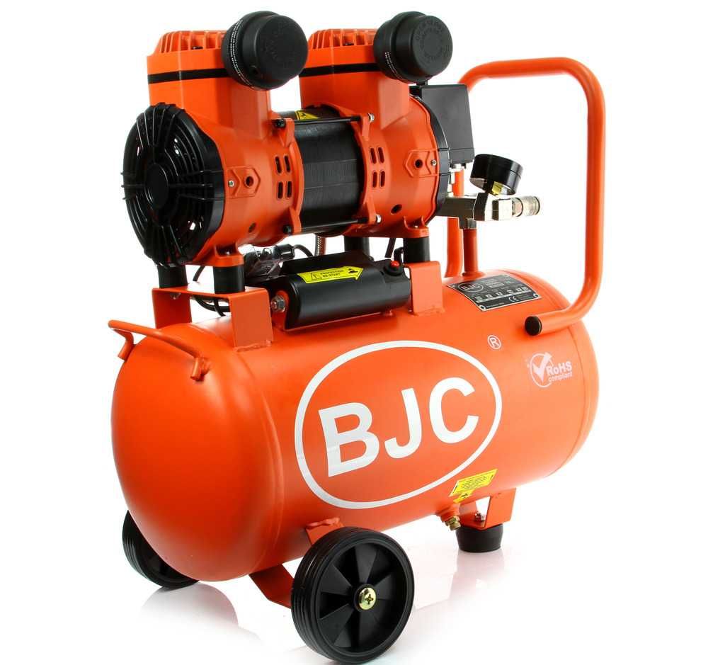BJC Sprężarka Cichy Kompresor Bezolejowy 24l 8 Bar 230v M88005
