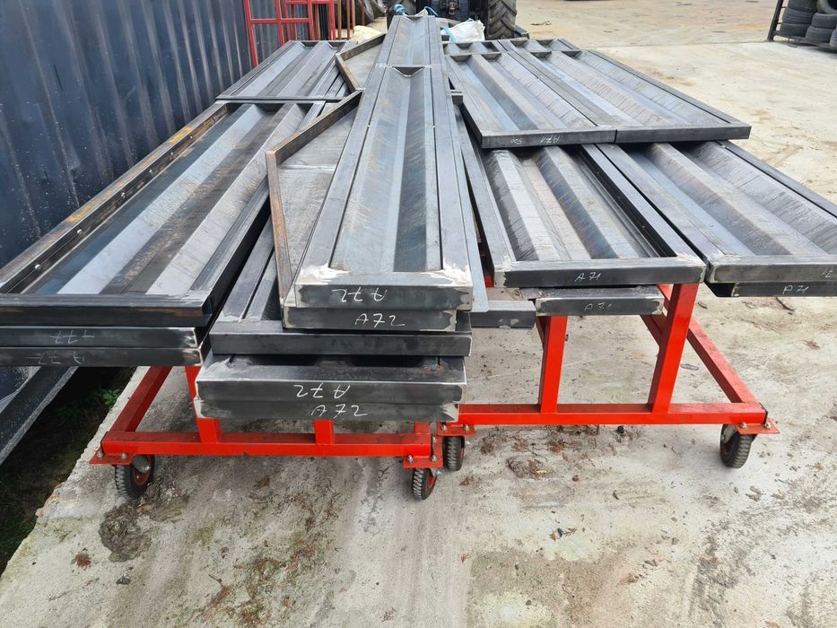 BURTY 50cm+50cm+Trójkąty do przyczepy D46/D47  AUTO-ZAREMBA brutto