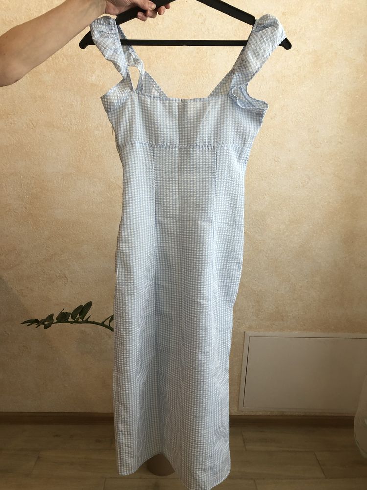 Сукня H&M, блакитна, розмір XS/EUR 34