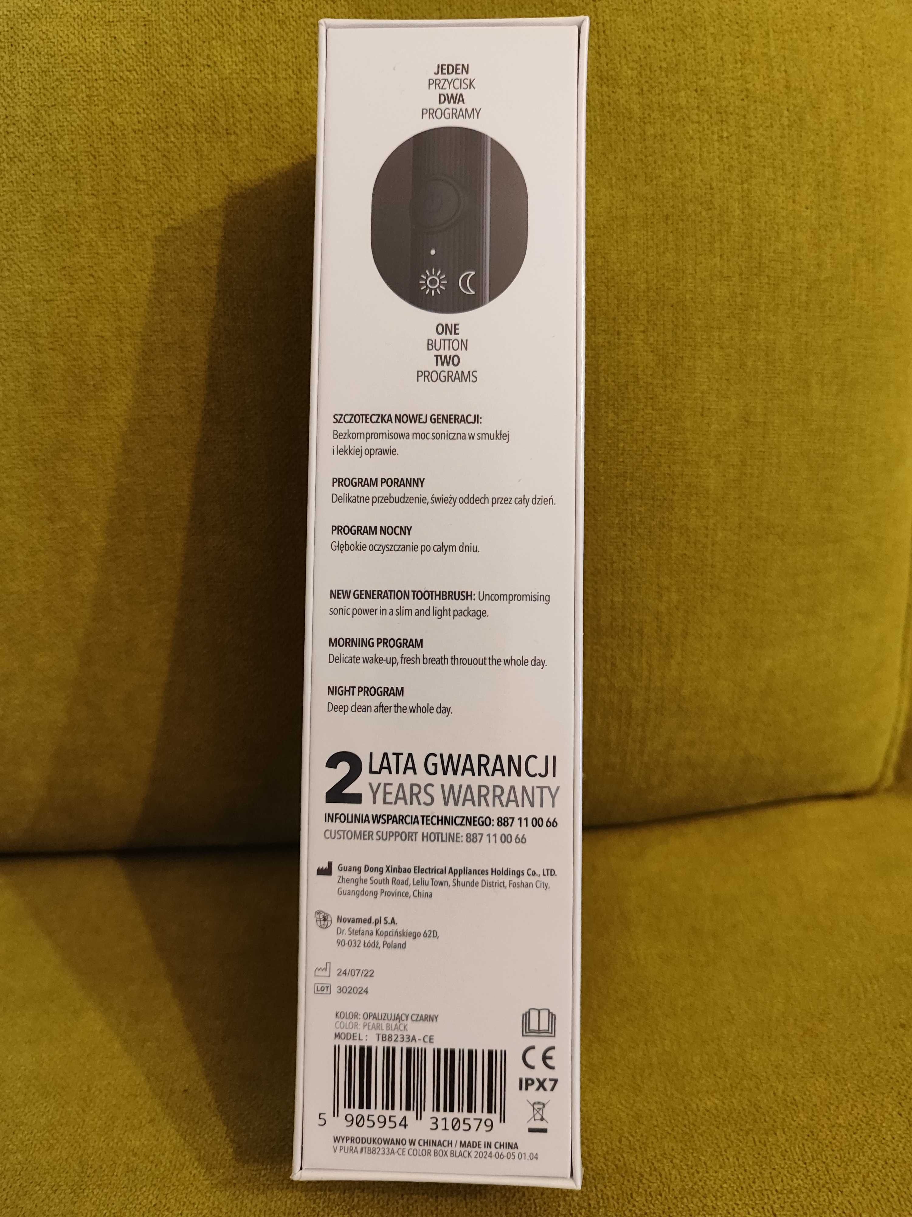 Vitammy pura slim szczoteczka soniczna