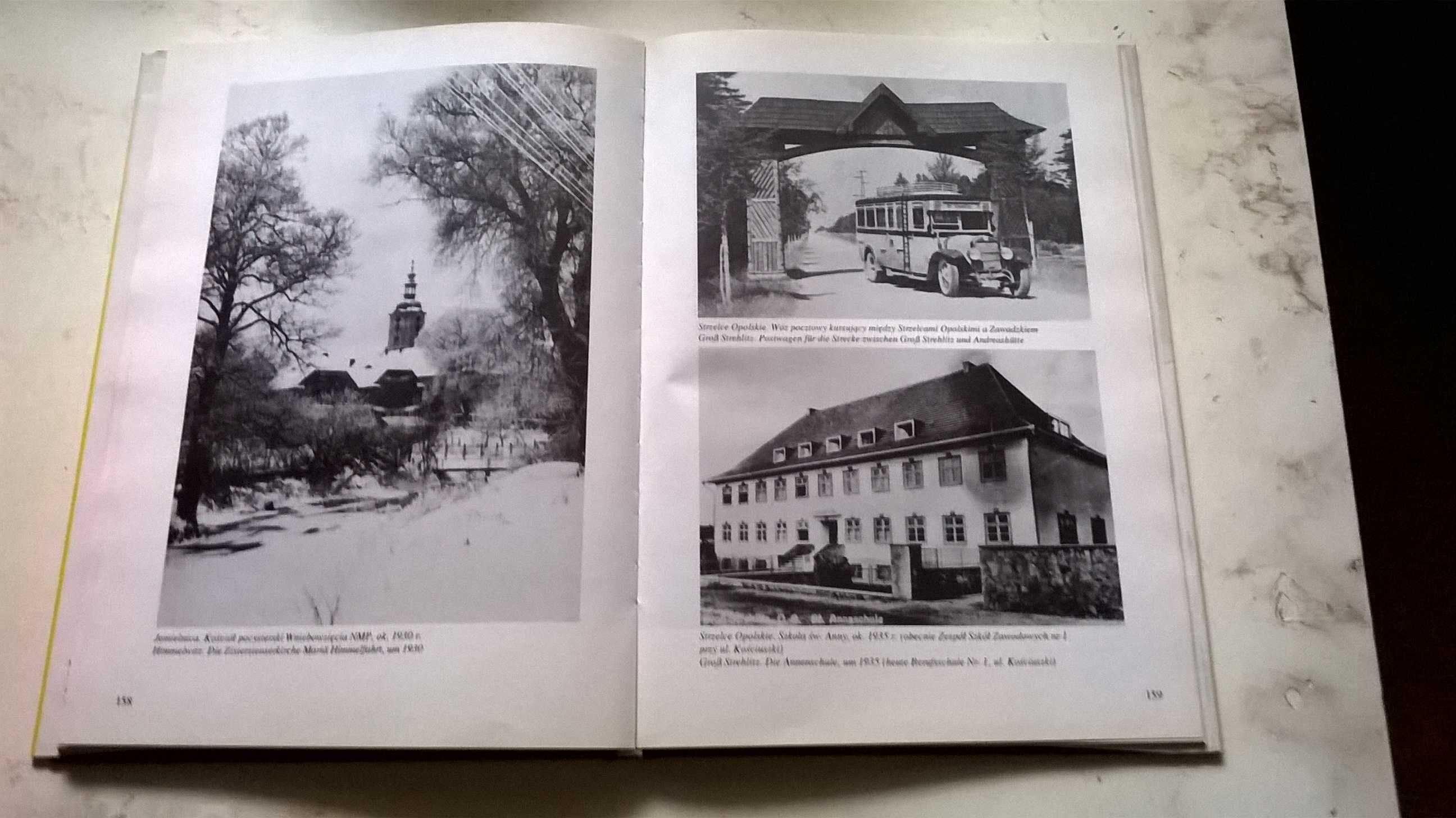 GÓRNY ŚLĄSK wczoraj; OBERSCHLESIEN gestern - album zdjęciowy z opisami