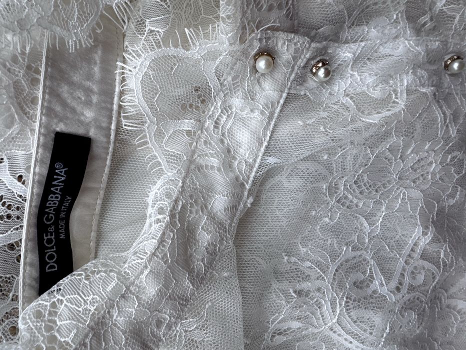 Блуза шелк Dolce Gabbana