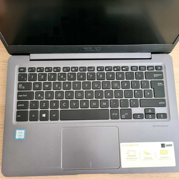Laptop ASUS Vivobook S14 S410U i5-8250U 8Gb 240Gb SSD Win10 14