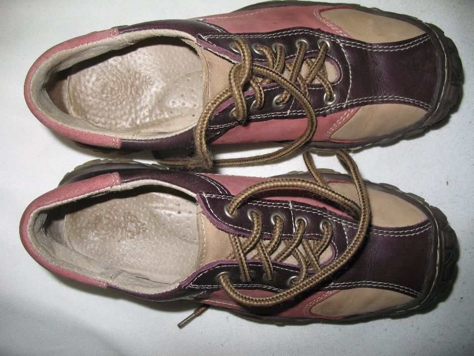 Полностью кожаные Итальянские кроссовки temar р 35