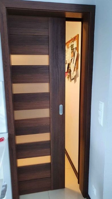 DRZWI WEWNĘTRZNE z Zabudową Starej Ościeżnicy Kamuflaż/NAKŁADKA !