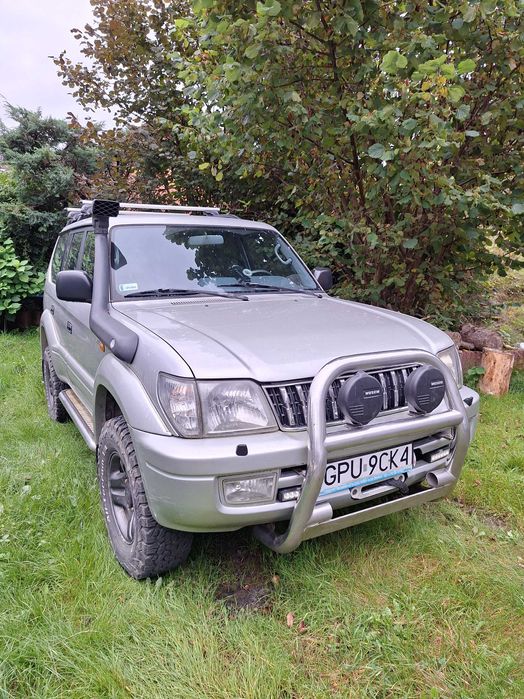 Toyota Land Cruiser 95 2001r 3,0 163KM podniesiona 2", po serwisie