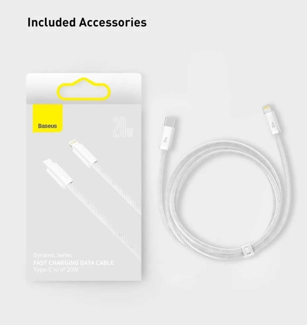 Кабель Lightning для iPhone Baseus Dynamic Series USB Type-C лайтнинг