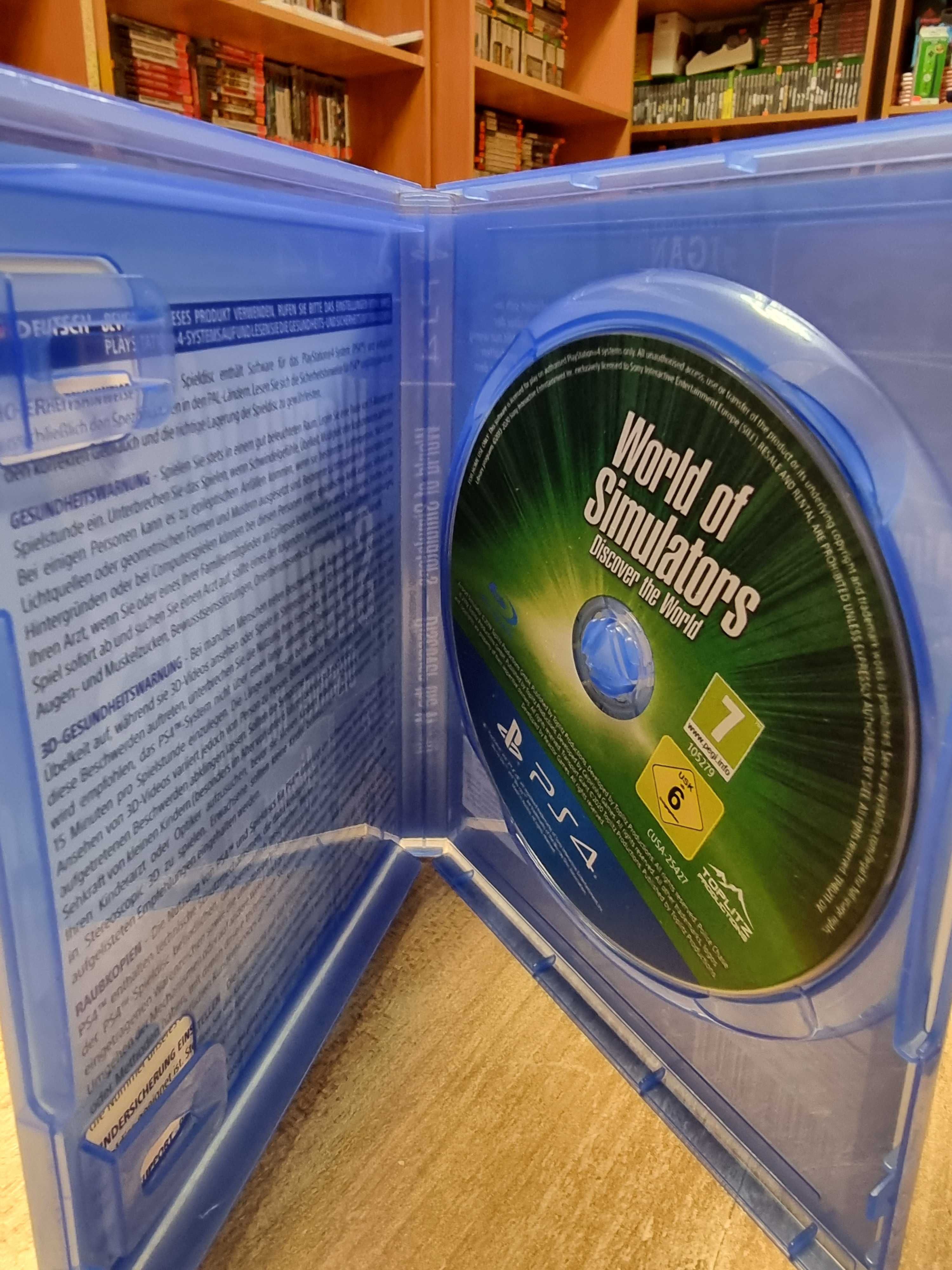 World of Simulators PS4 PS5 3 Symulatory SklepWWA Wysyłka Wymiana