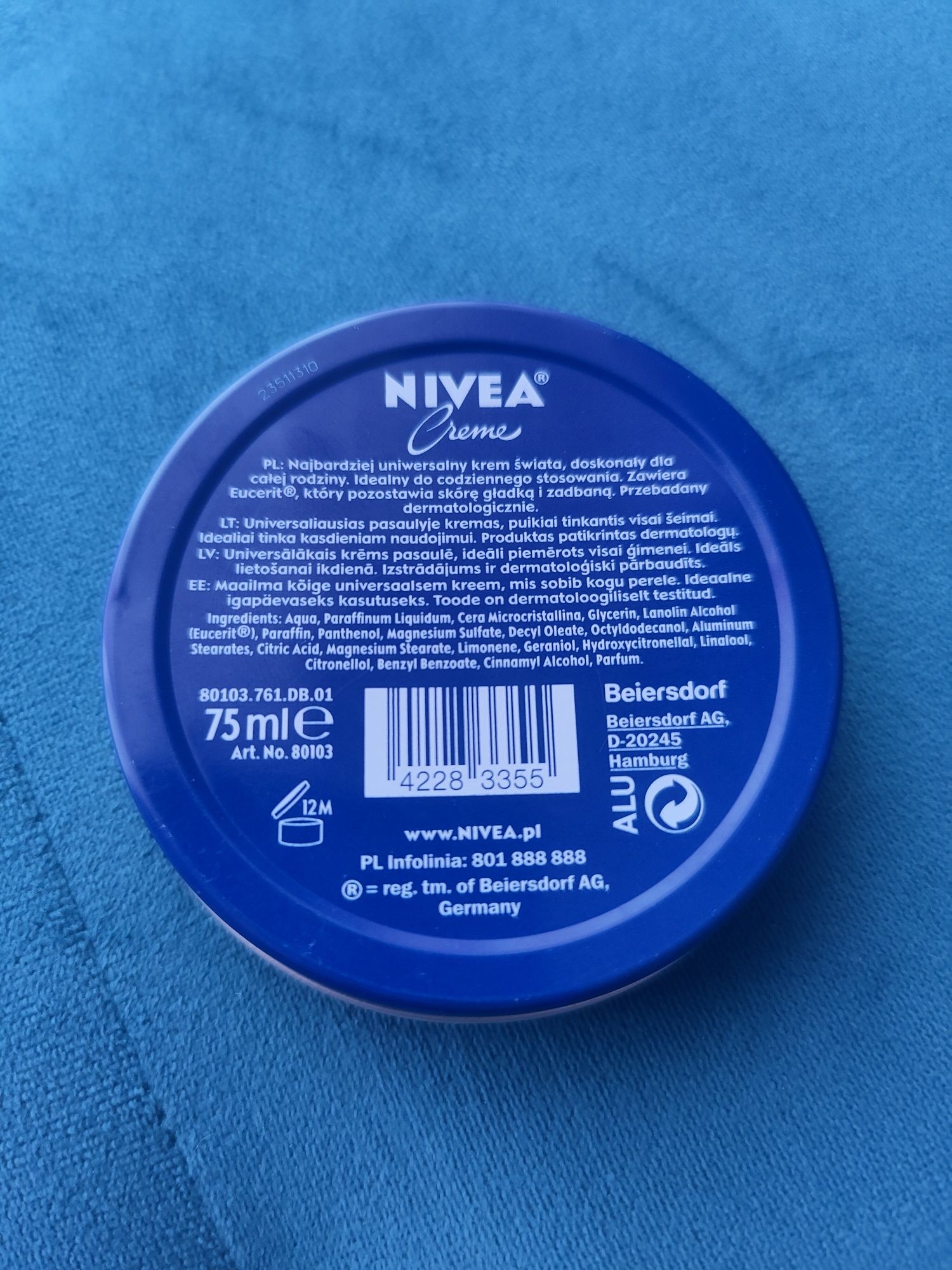 Krem Nivea 75 ml