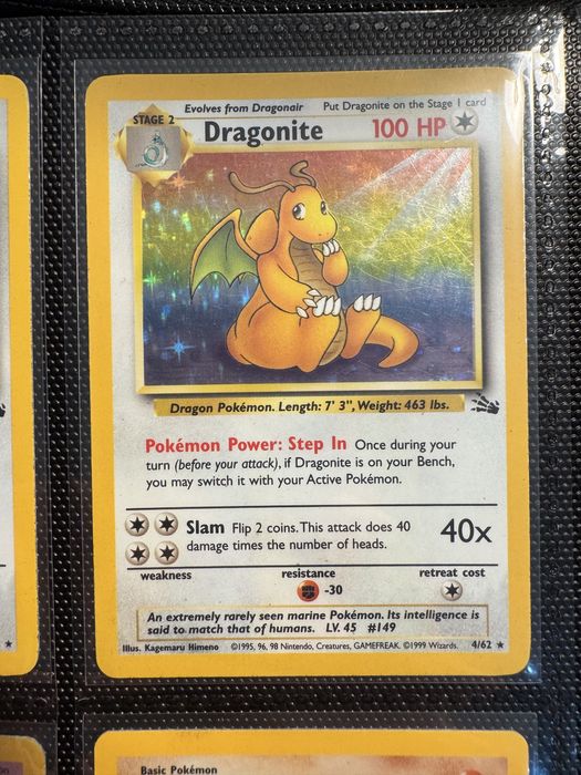Pokémon Fossil - Set Completo