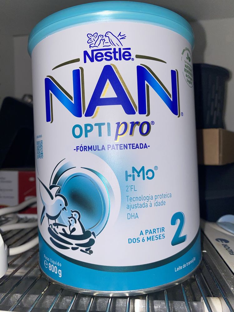 Nestlé NAN Optipro 2 Leite Transição 800g - SELADO