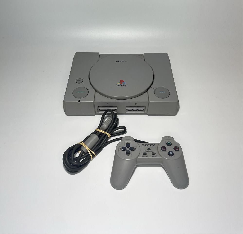 PlayStation 1 NTSC-J z oryginalnym padem – retro, sprawna