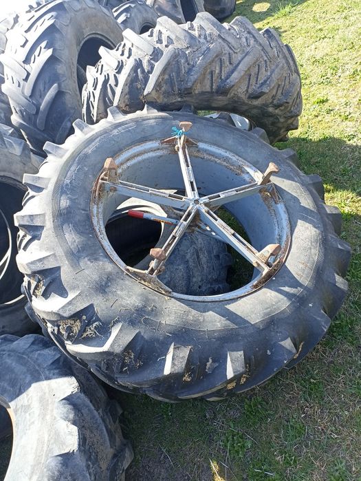 Koła bliźniacze szybko złącza bliźniaki R34 16.9 18.4 (r30) sprzęgi