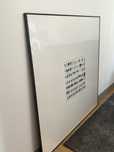 Rama na grafike 120x120cm z passe partout