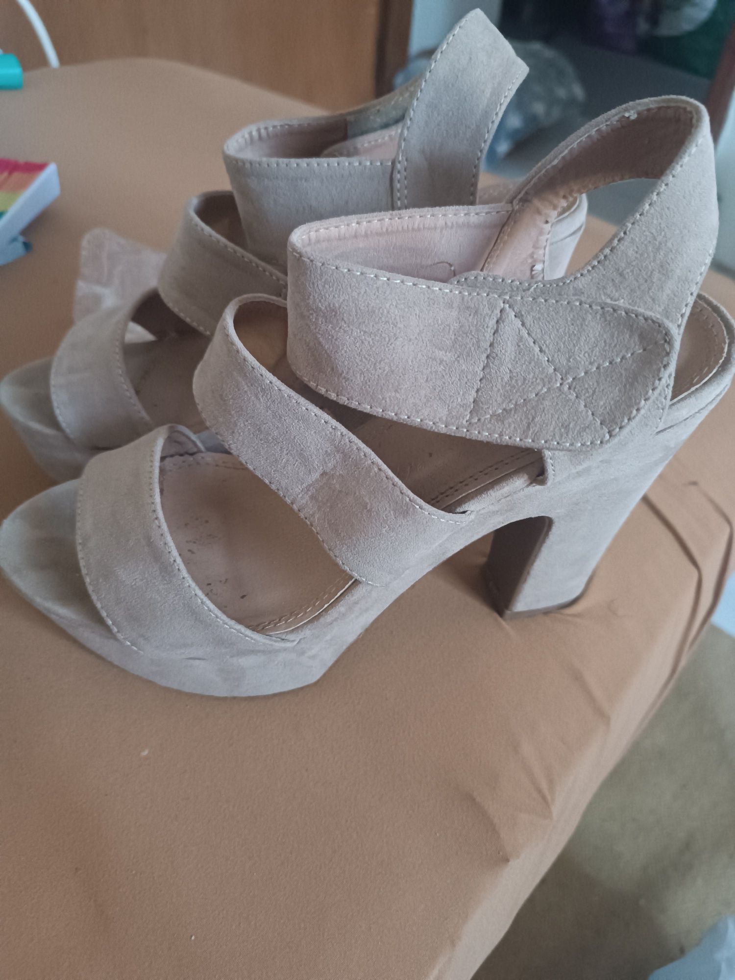 Sandálias Marypaz  creme 38
