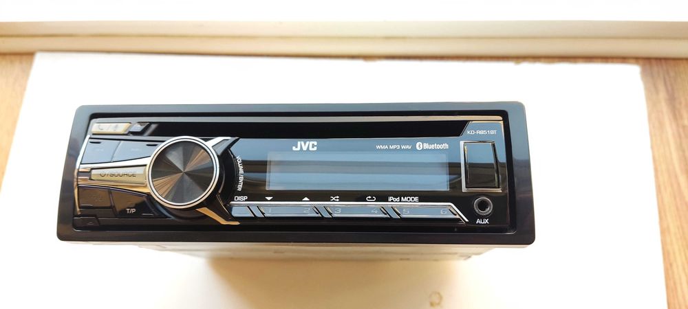 JVC KD-R851BT Bluetooth MOSFET 4x50 автомагнитола с мощным звуком.