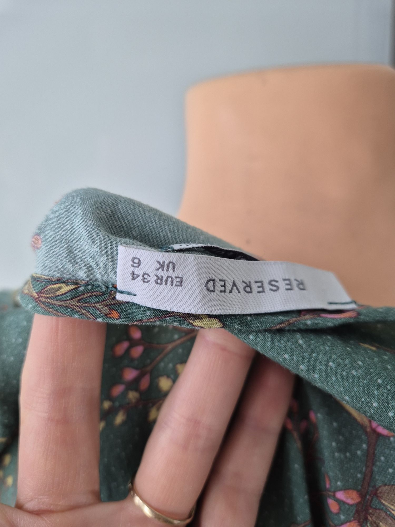 Bluzka z rękawami 3/4 Reserved 34 XS używana