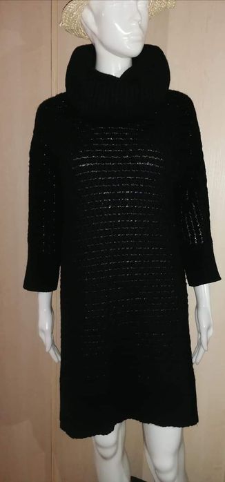 2sukienki sweterkowe tuniki oversize nietoperz Reserved Tu r. 36 S