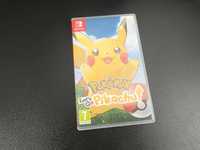 Capa do jogo Pokémon Let’s Go Pikachu
