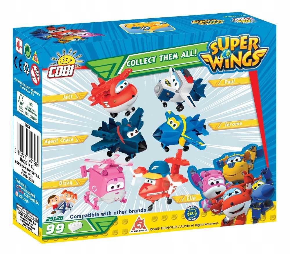 Cobi SUPER WINGS Donnie "Śrubek" - zestaw klocków 99 elementów
