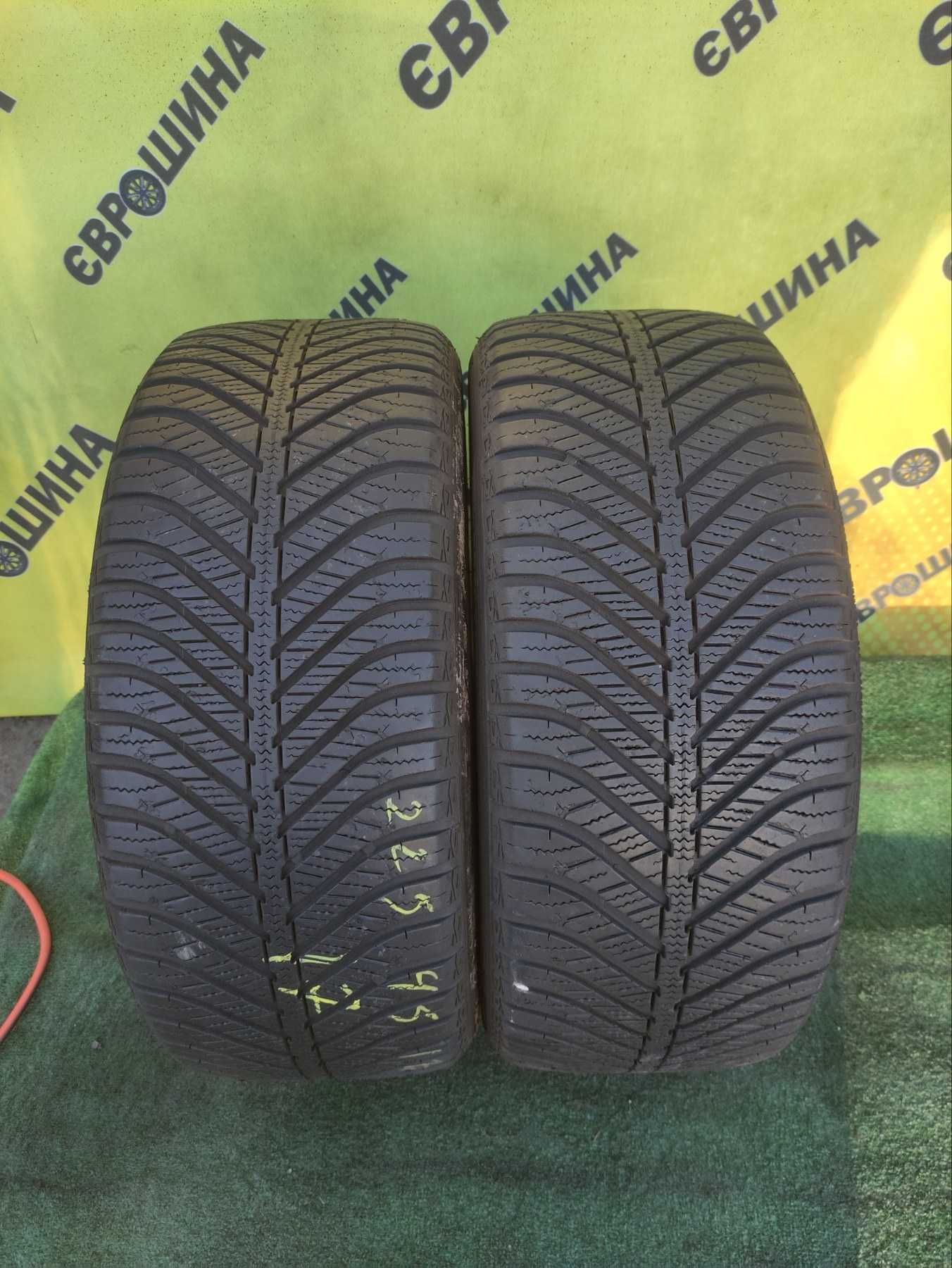 Шини Goodyear Vector4Seasons 225/45R17 Пара Зимові Б/у Склад Оригінал