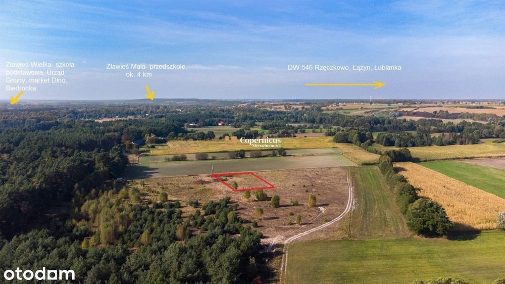 Piękna, malownicza okolica, warunki zabudowy