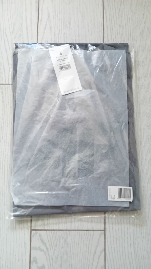Nowy! T-shirt 4F męski S ciemnoszary z dużym logiem