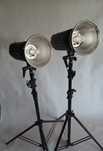 Studyjna lampa blyskowa JINBEI DP III  500 - 2 szt. wraz ze statywami