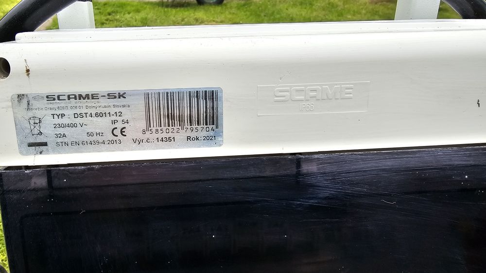 Skrzynka rozdzielcza budowlana SCAME-SK DST4.6011-12 (32A, IP54)