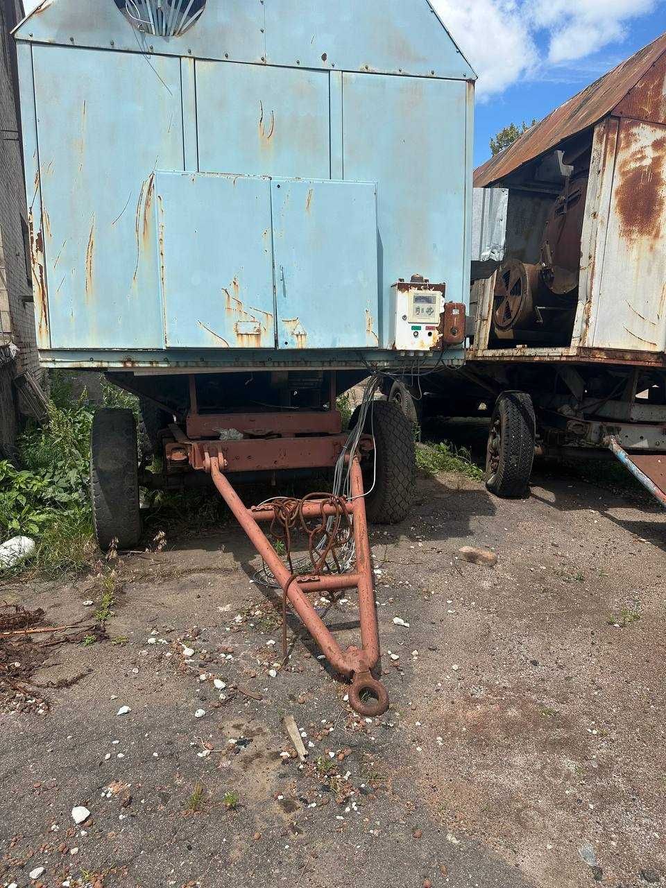 Зерносушарки Шахтні Пересувні ЗСПЖ-8