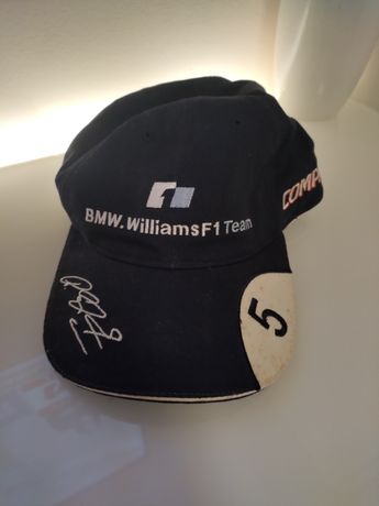 Chapéu boné fórmula 1 BMW Williams F1 team 2002 Ralf Schumacher #5