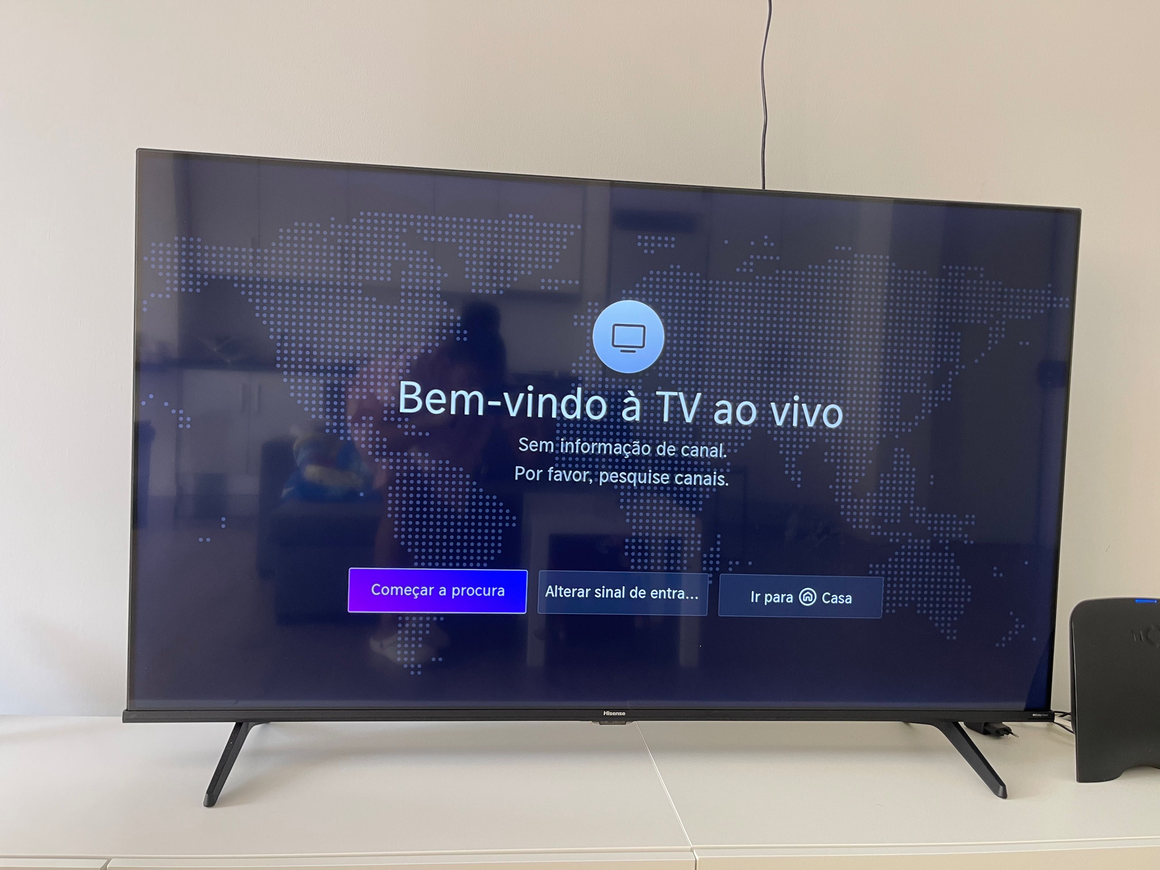 TV da marca  Hisense