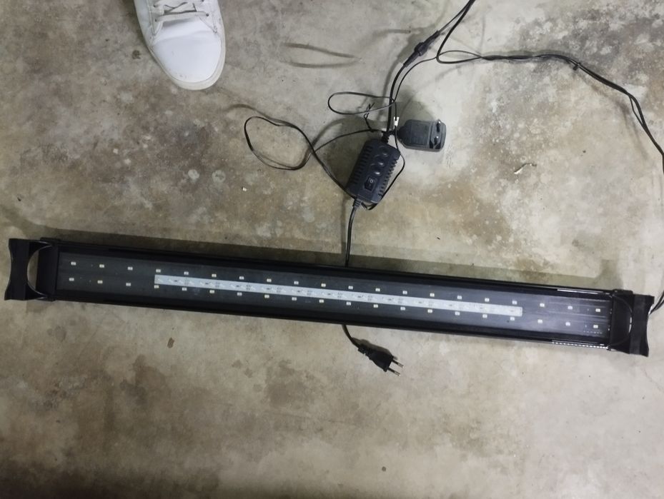 Calha Led 80cm para aquário
