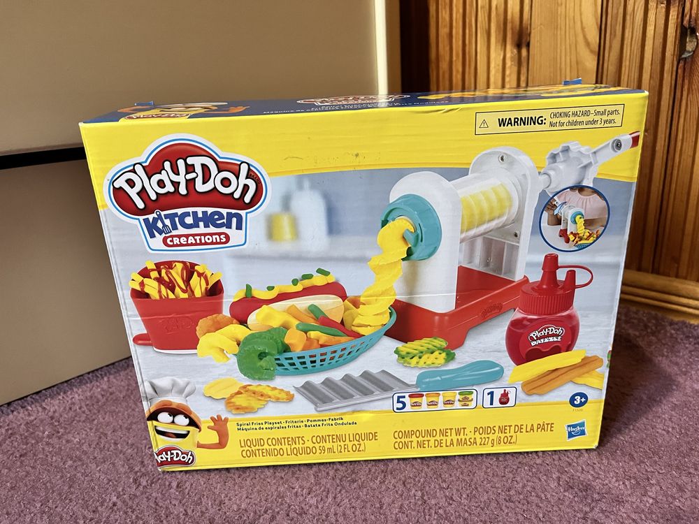 Набір Play doh картопля фрі хот дог ігровий