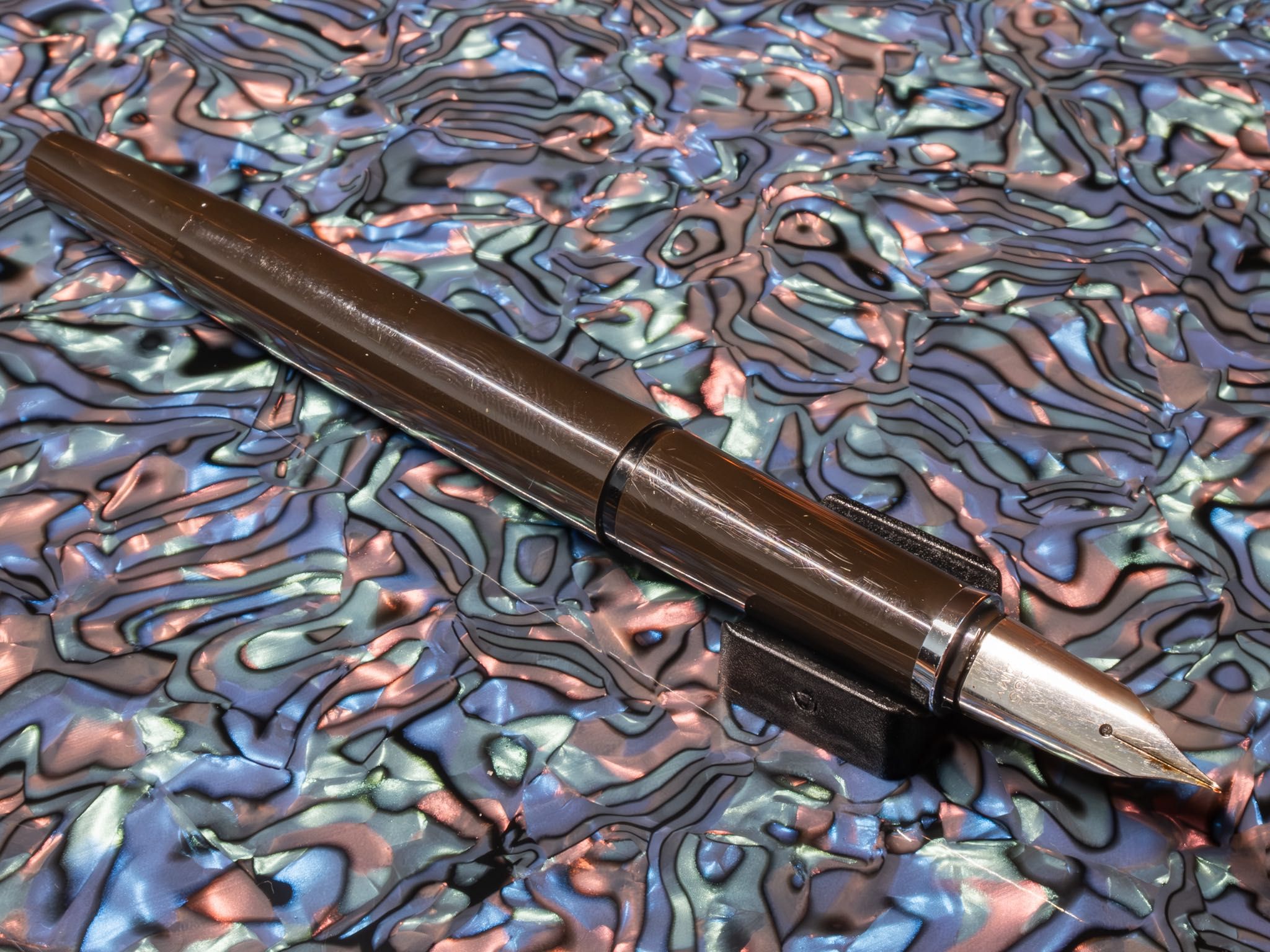 Lamy 86, Oblique broad (OB) + Extra Fine (EF), 585, pióro wieczne