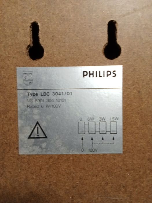 Colunas alto-falantes Philips vintage