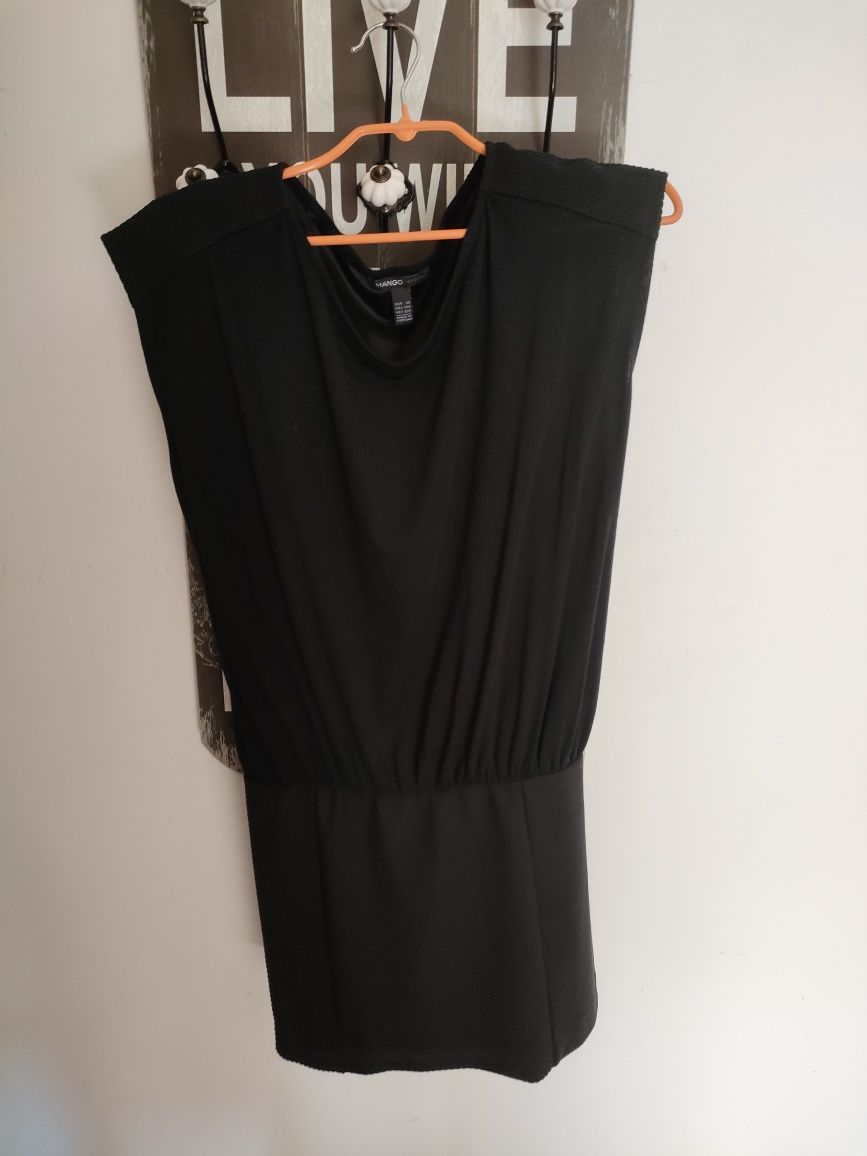 Vestido preto Mango