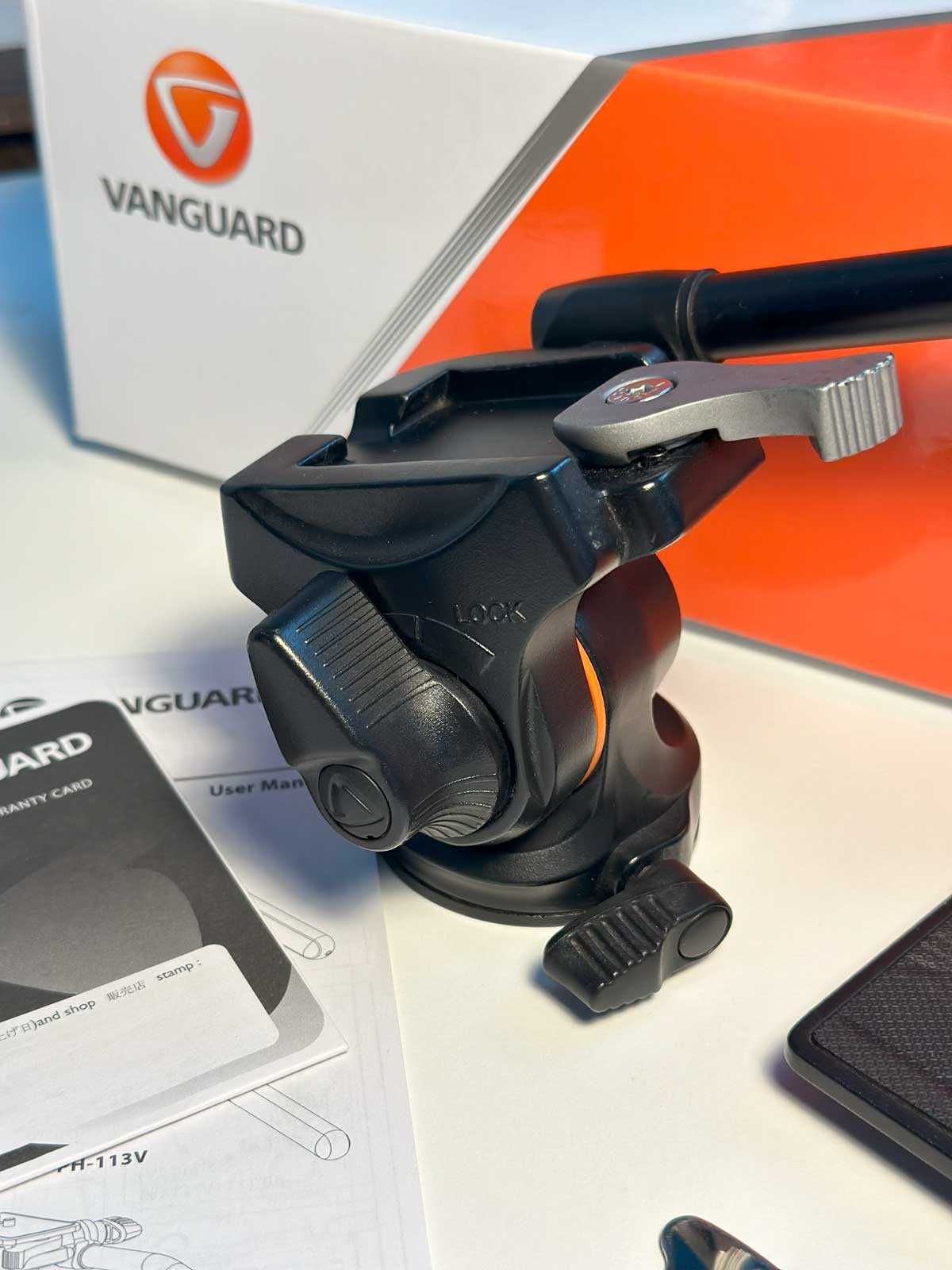 Cabeça de Tripe Vanguard PH-113V, como NOVO!