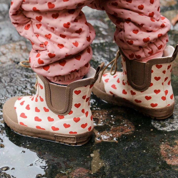 Зимові термо теплі гумові чоботи konges slojd 26 16 см