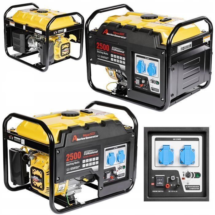 Loncin Lc2500-As Mocny Agregat Generator Prądotwórczy 2X230V Avr 2,2Kw