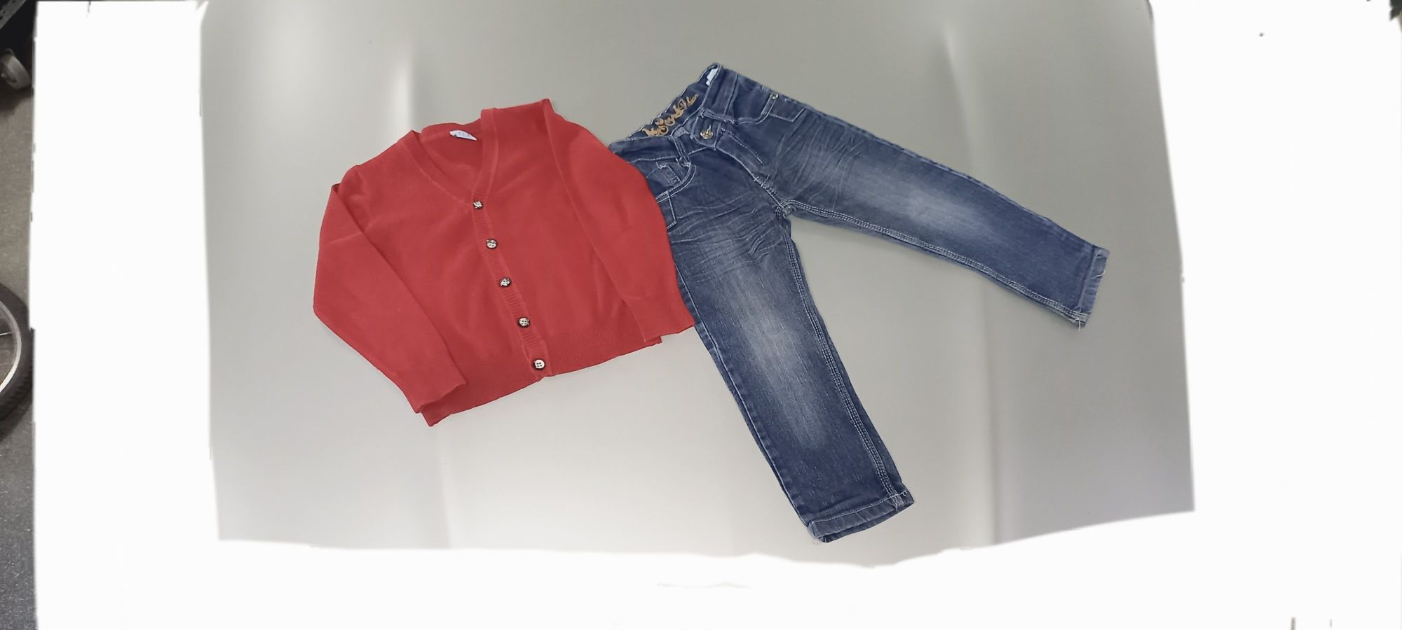 Conjunto de casaco e calças 4 anos