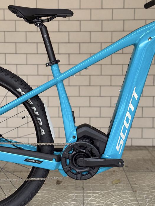 Bicicleta eletrica Scott Aspect eride 930 azul