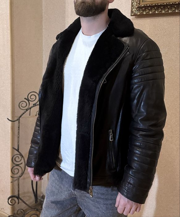 Дублянка натуральна чоловіча тепла