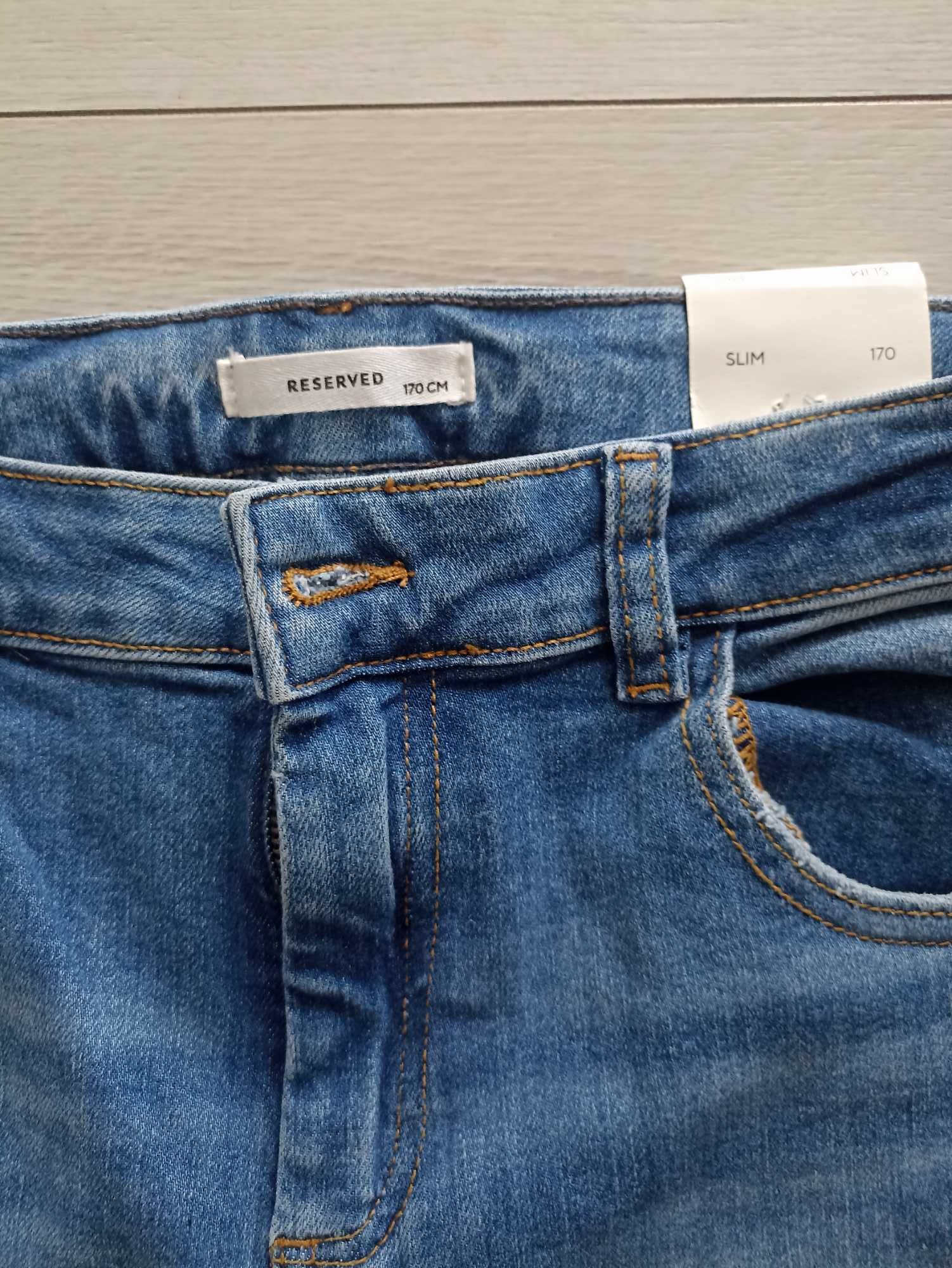 Джинси ф-ми Reserved (Польща),нові,slim,170р,чоловічі