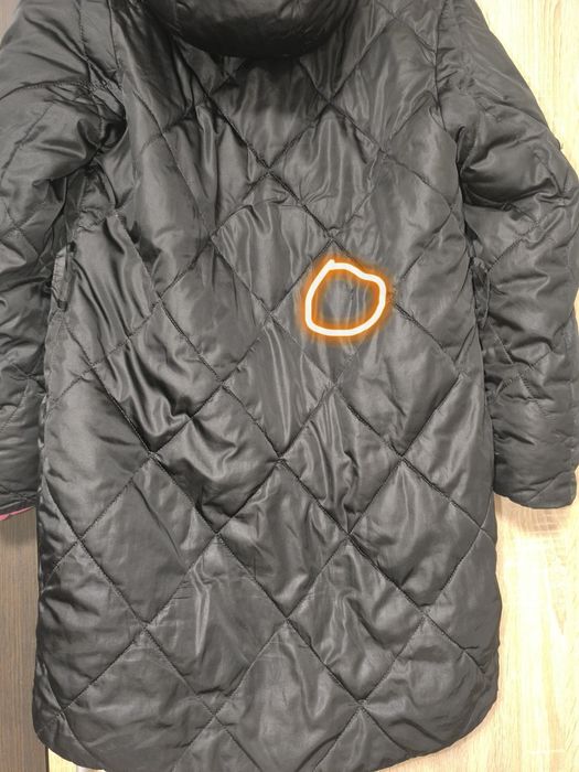 Зимова куртка на дівчинку 6,7,8 років